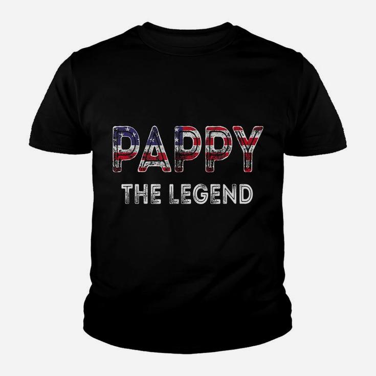 Mens Pappy - Patriotic Grandpa Fathers Day 4Th Of July Gift Idea Youth T-shirt
