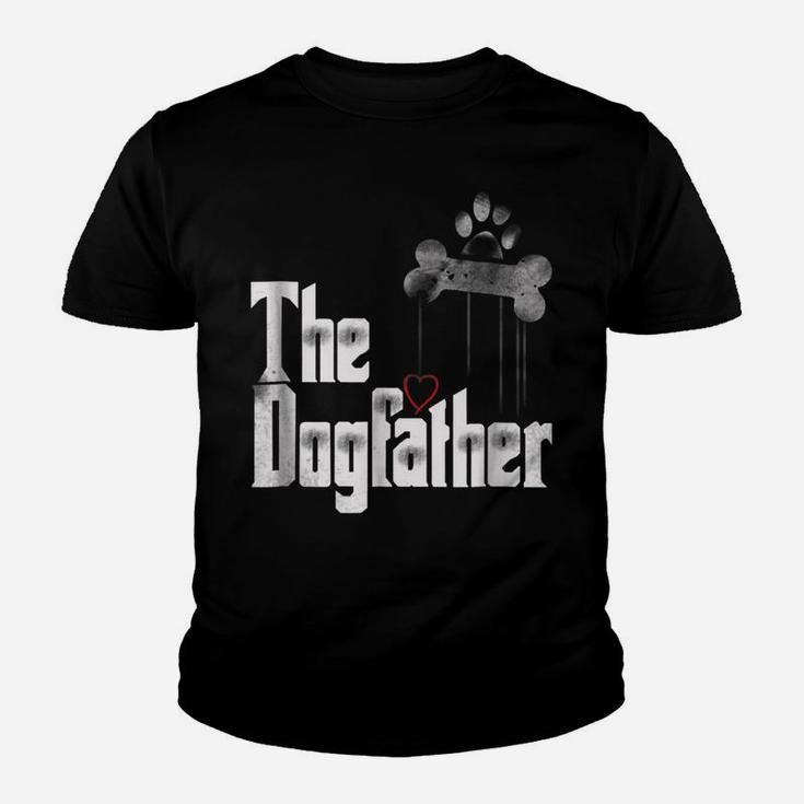 Mens The Dogfather Dad Dog, Funny Father's Day Tee Youth T-shirt