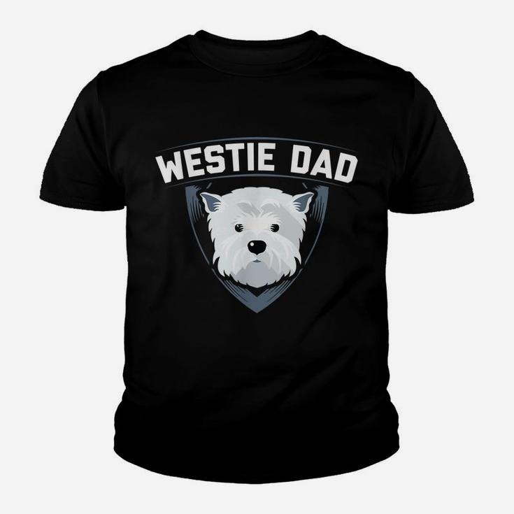 Mens Westie Dad Dog Owner West Highland White Terrier Youth T-shirt