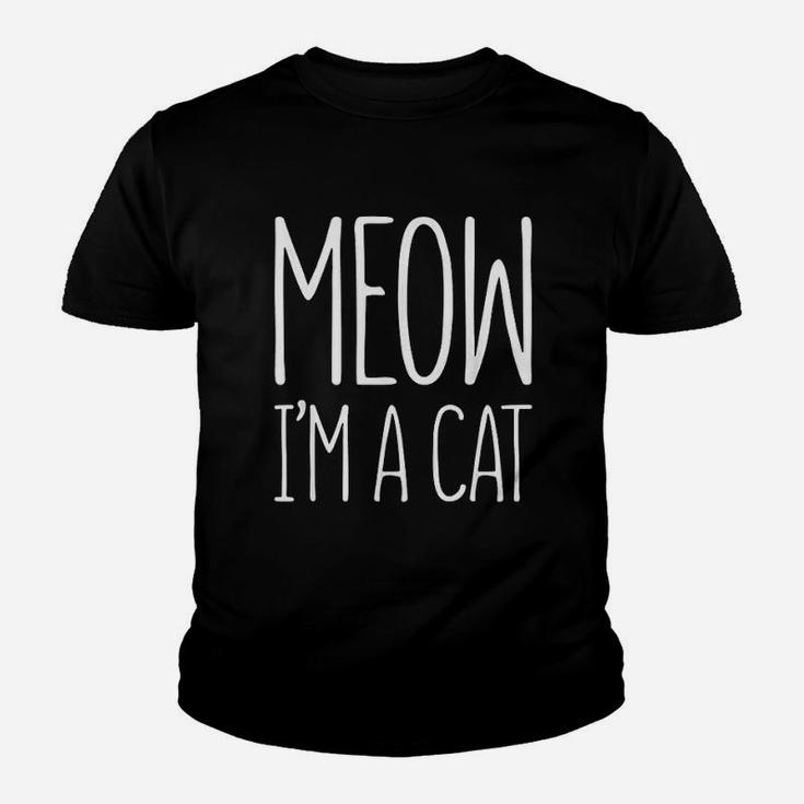 Meow I Am A Cat Youth T-shirt