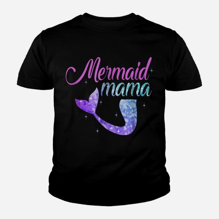 Mermaid Mom Mother's Day Tshirt Mermom Bridesmaid Party Gift Youth T-shirt
