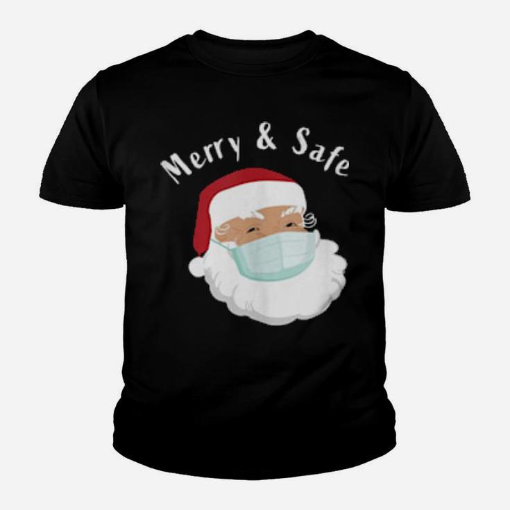 Merry And Safe Santa Youth T-shirt