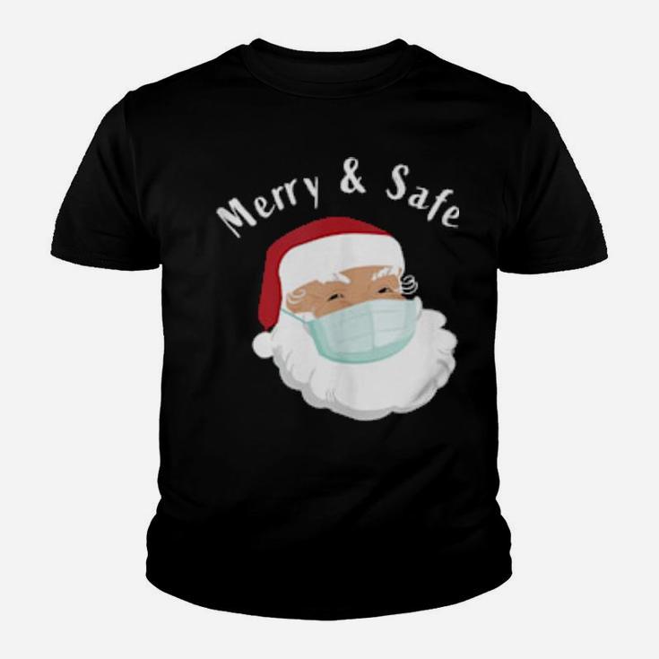 Merry And Safe Santa Youth T-shirt