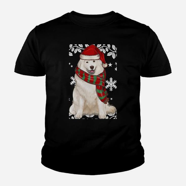 Merry Christmas Ornament Samoyed Xmas Santa Sweatshirt Youth T-shirt