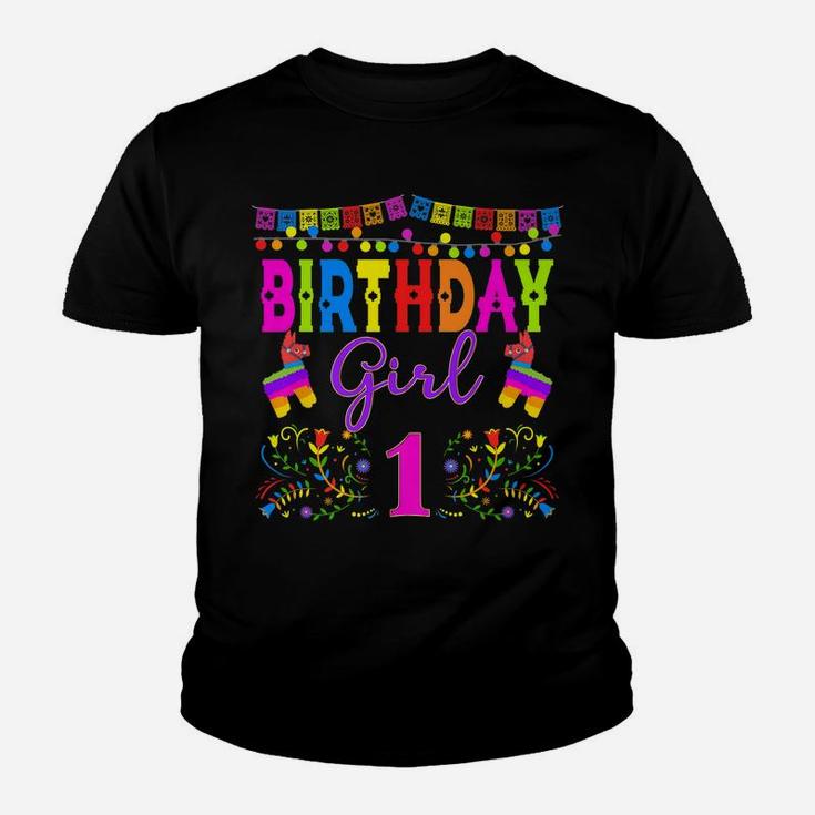 Mexican Birthday Party Matching Family Group 1St 3Rd Fiesta Youth T-shirt