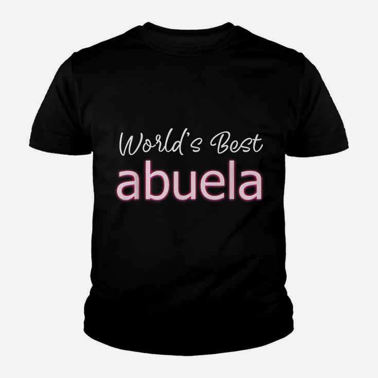 Mexican Grandmother Mexico Grandma Latina Worlds Best Abuela Youth T-shirt