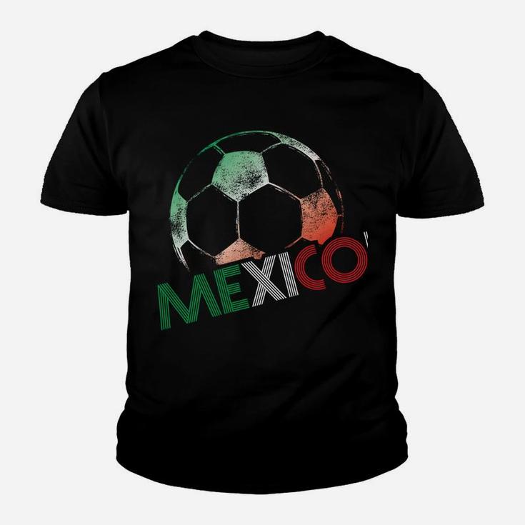 Mexico Soccer Ball Jersey Mexican Football Youth T-shirt