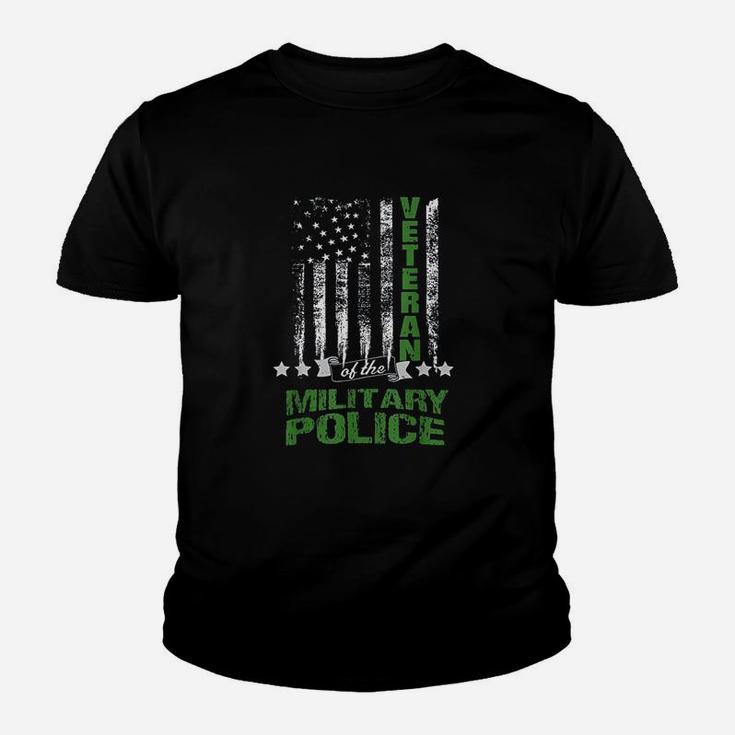 Military Police  American Flag Youth T-shirt
