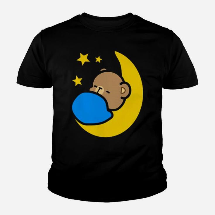 Milk Mocha Bear Heavenly Sleep Moon Stars Valentines Him Shirt Youth T-shirt