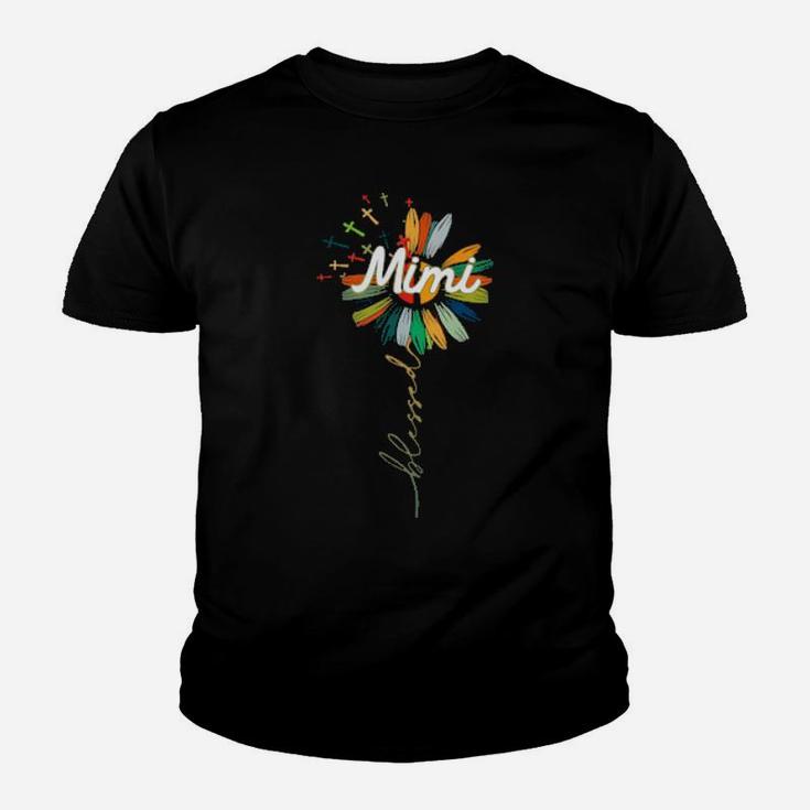 Mimi Blessed Jesus Daisy Youth T-shirt