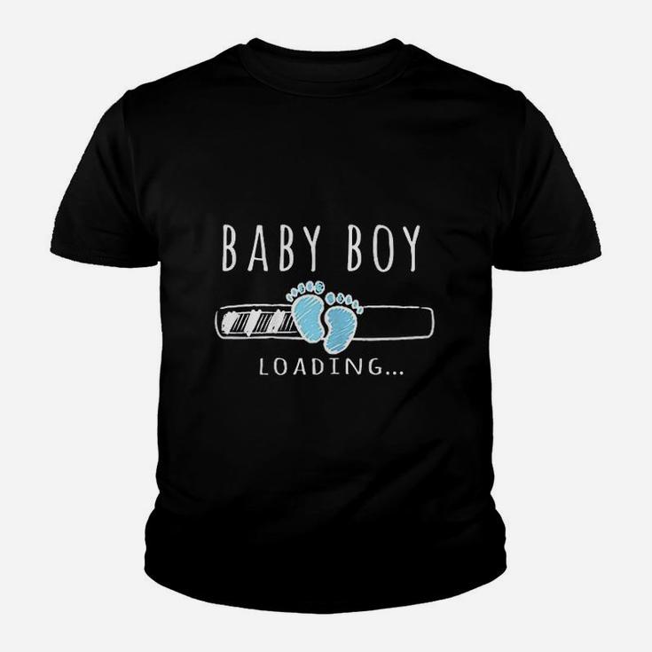 Mom Baby Boy Loading Youth T-shirt