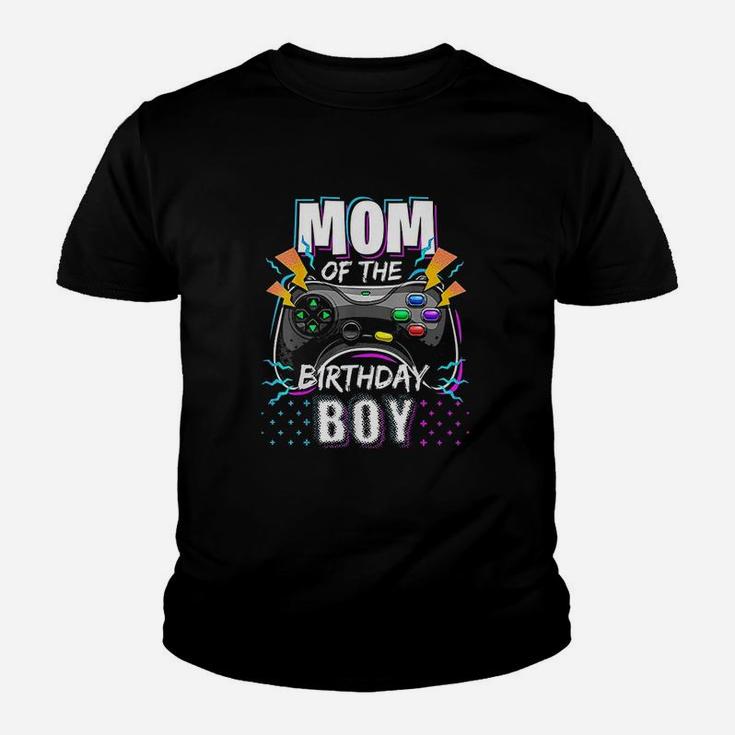 Mom Of The Birthday Boy Matching Video Gamer Birthday Party Youth T-shirt