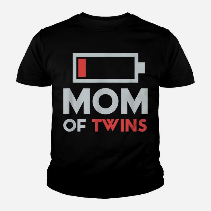 Mom Of Twins Shirt Gift From Son Daughter Twin Mothers Day Youth T-shirt