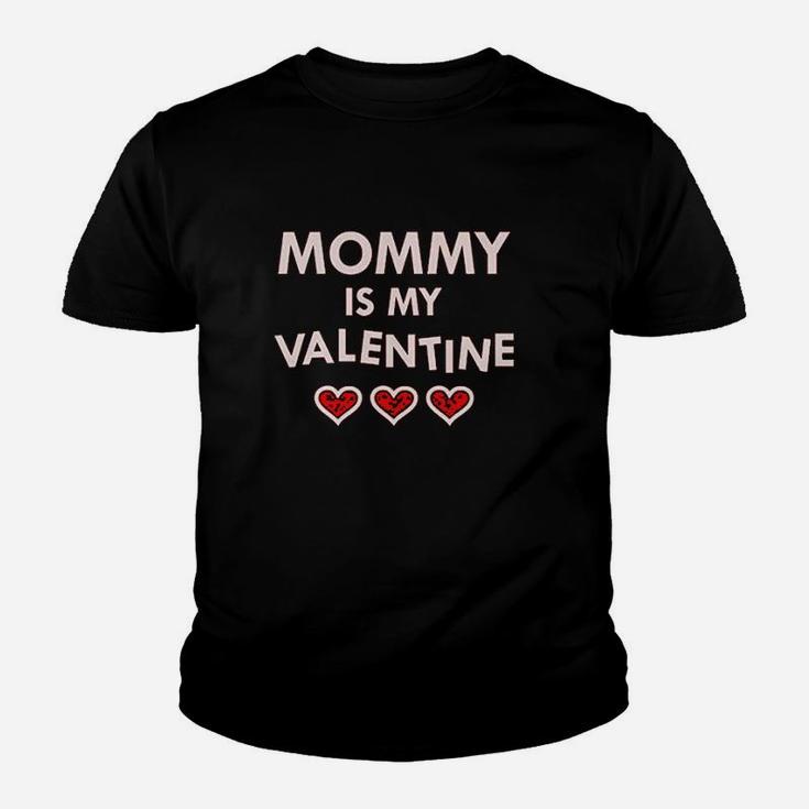 Mommy Is My Valentine Youth T-shirt