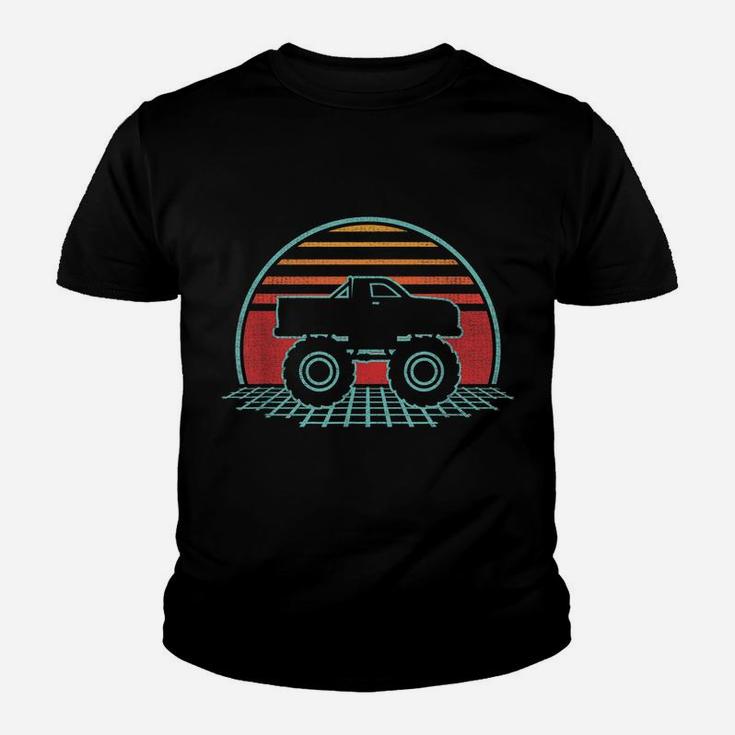 Monster Truck Retro Vintage 80S Style Gift Youth T-shirt