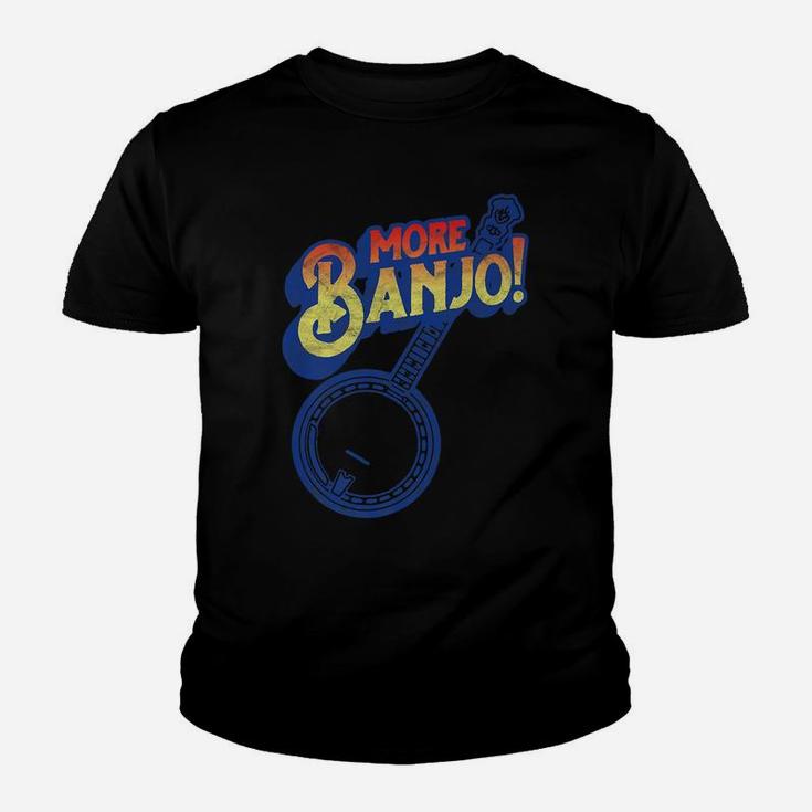 More Banjo Vintage Distressed Eighties Graphic Youth T-shirt