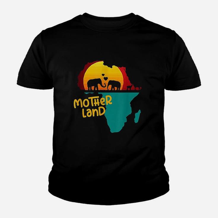 Mother Land Love Elephant Youth T-shirt