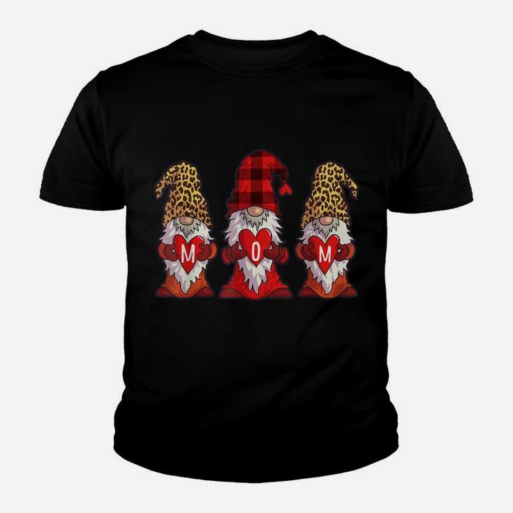 Mothers Day Shirt Gnomes Women Red Buffalo Plaid Leopard Youth T-shirt