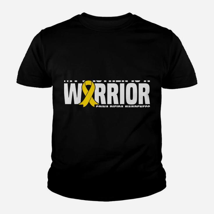 My Brother Is A Warrior Spina Bifida Awareness Youth T-shirt