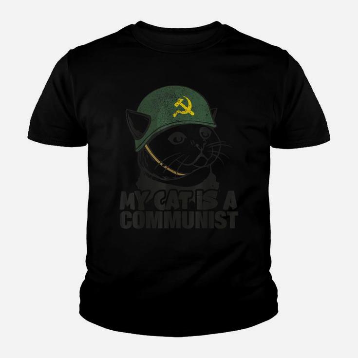 My Cat Is A Communist Youth T-shirt