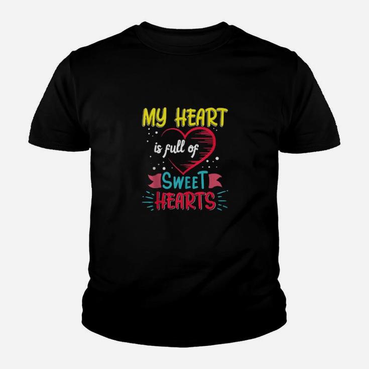 My Class Is Full Of Sweethearts Valentine Teacher Youth T-shirt