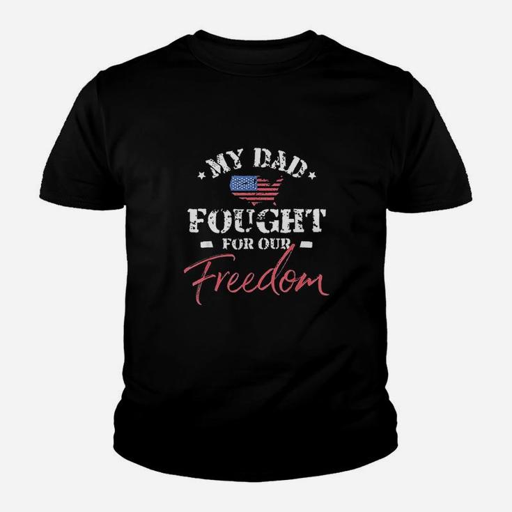 My Dad Is A Veteran Youth T-shirt