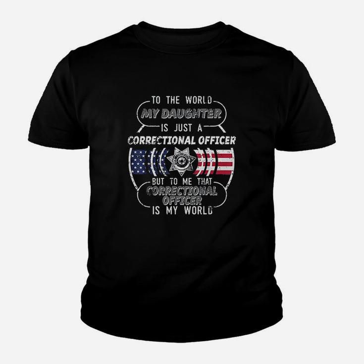 My Daughter Correctional Officer Youth T-shirt