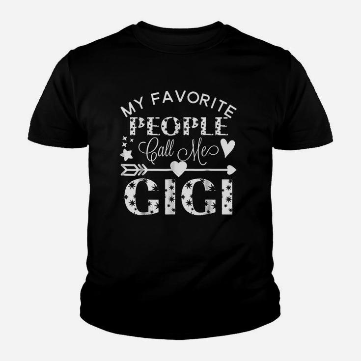 My Favorite People Call Me Gigi Youth T-shirt