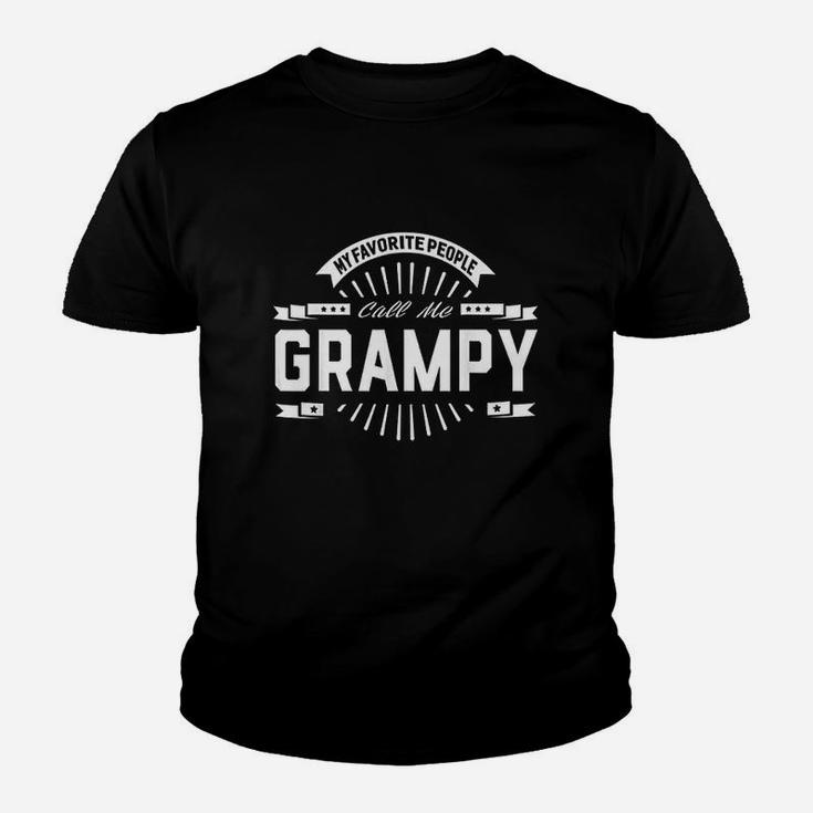 My Favorite People Call Me Grampy Youth T-shirt