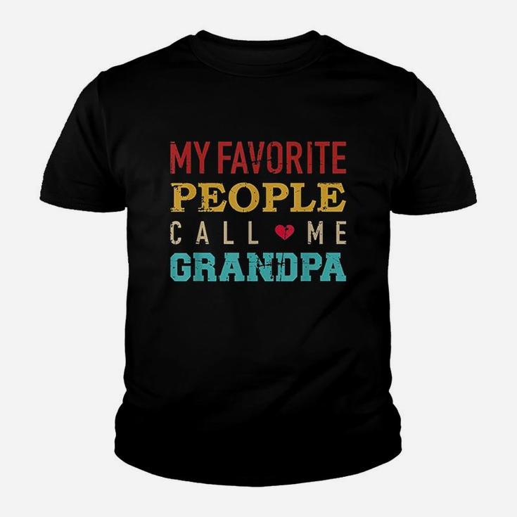 My Favorite People Call Me Grandpa Youth T-shirt