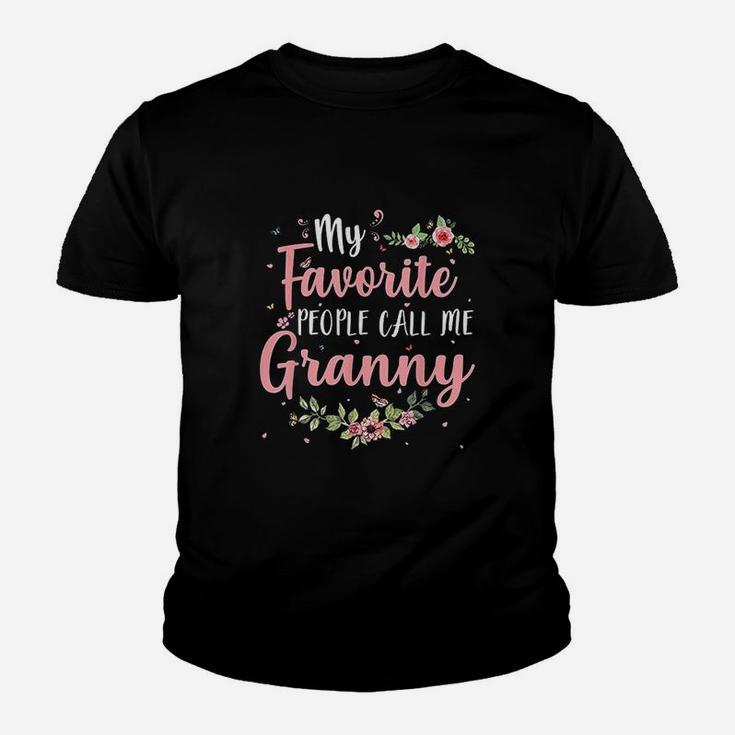 My Favorite People Call Me Granny Youth T-shirt