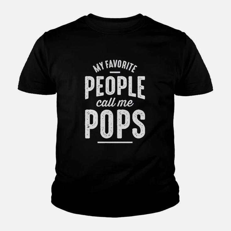 My Favorite People Call Me Pops Youth T-shirt