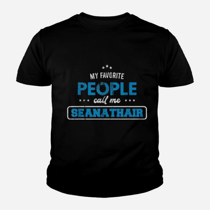 My Favorite People Call Me Seanathair Irish Grandpa Youth T-shirt