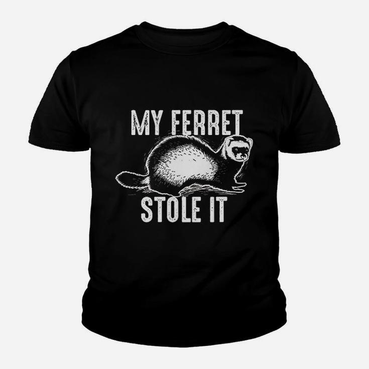 My Ferret Stole It Youth T-shirt