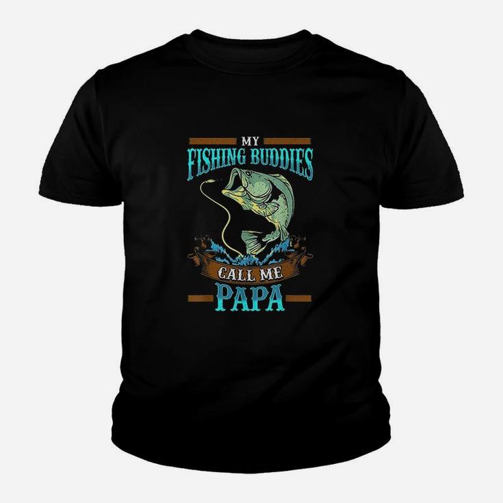 My Fishing Buddies Call Me Papa Youth T-shirt