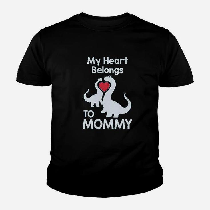 My Heart Belongs To Mommy Youth T-shirt