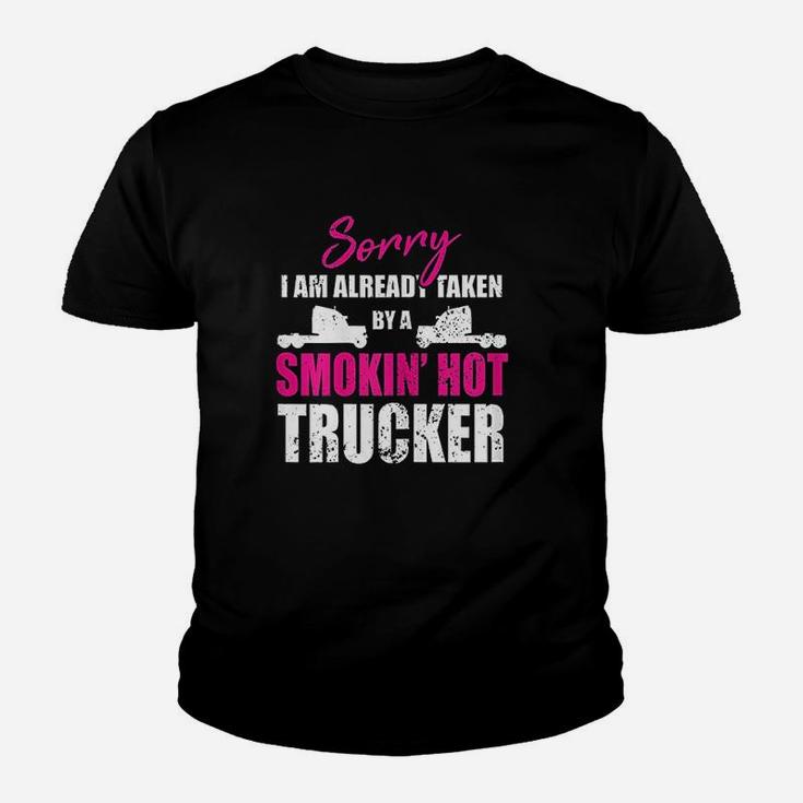 My Husband Is A Truck Driver Youth T-shirt