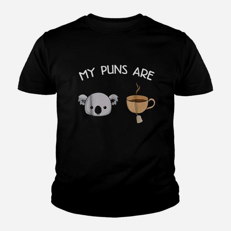 My Puns Are Koala Tea Youth T-shirt