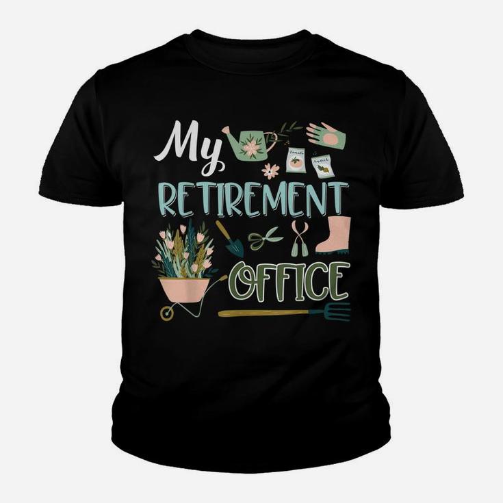 My Retirement Office Gardening Tshirt Flower Lovers Gifts Youth T-shirt