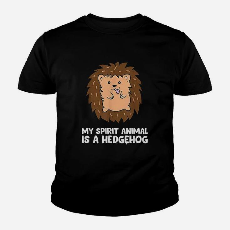 My Spirit Animal Is A Hedgehog Youth T-shirt
