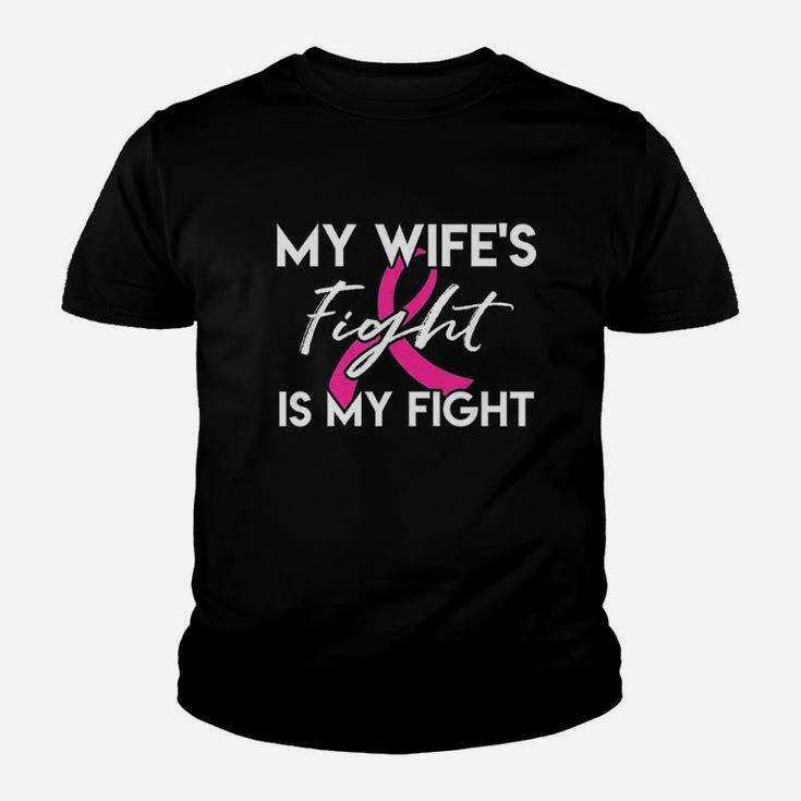 My Wifes Fight Is My Fight Youth T-shirt