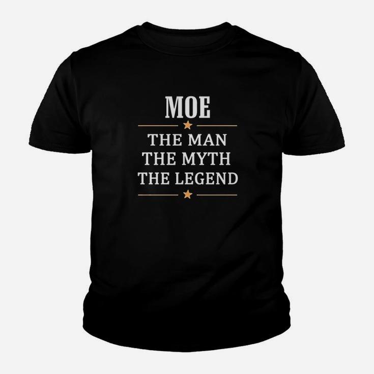 Name Moe The Man Myth Legend Youth T-shirt