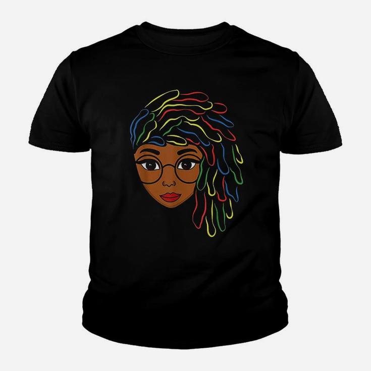 Natural Hair Strong Black Women Beautiful Afro Gift Female Youth T-shirt