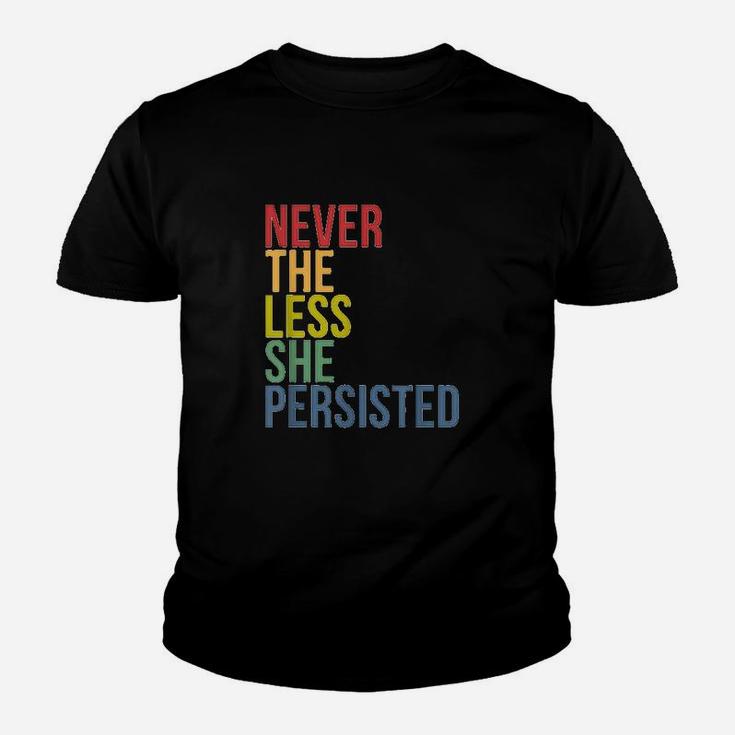 Never The Less She Persisted Youth T-shirt