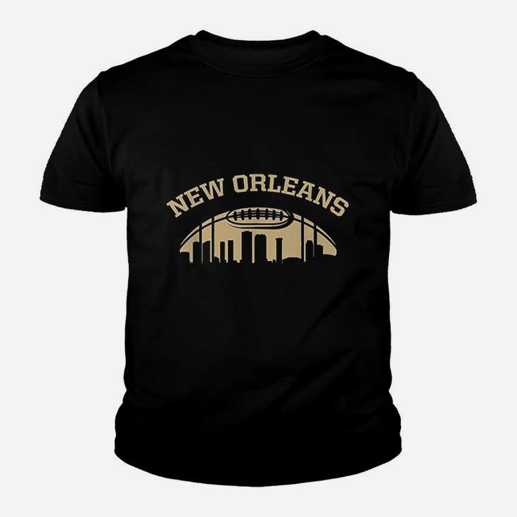 New Orleans Skyline New Orleans Football Youth T-shirt