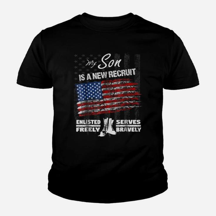 New Recruit Shirt - My Son Joined The US Military Youth T-shirt