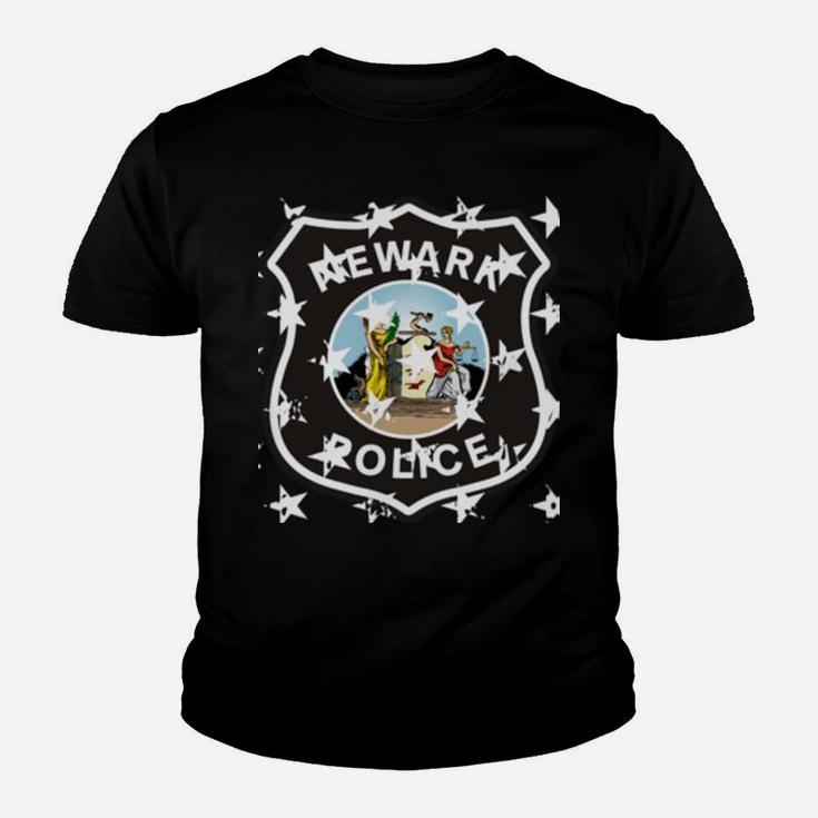 Newark Police Department American Flag Youth T-shirt