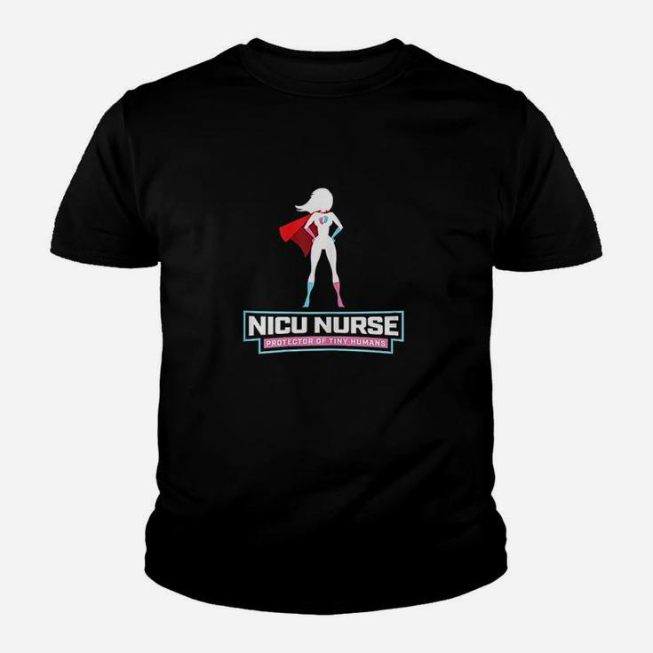 Nicu Nurse Protector Of Tiny Humans Superhero Youth T-shirt