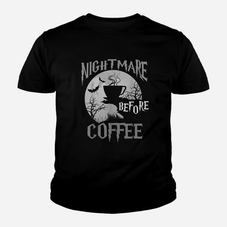 Nightmare Before Coffee Youth T-shirt