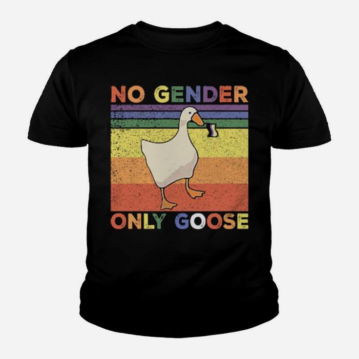 No Gender Only Goose Lgbt Youth T-shirt